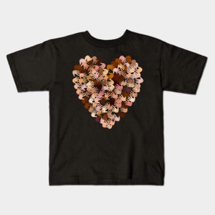 Hands heart vintage Kids T-Shirt